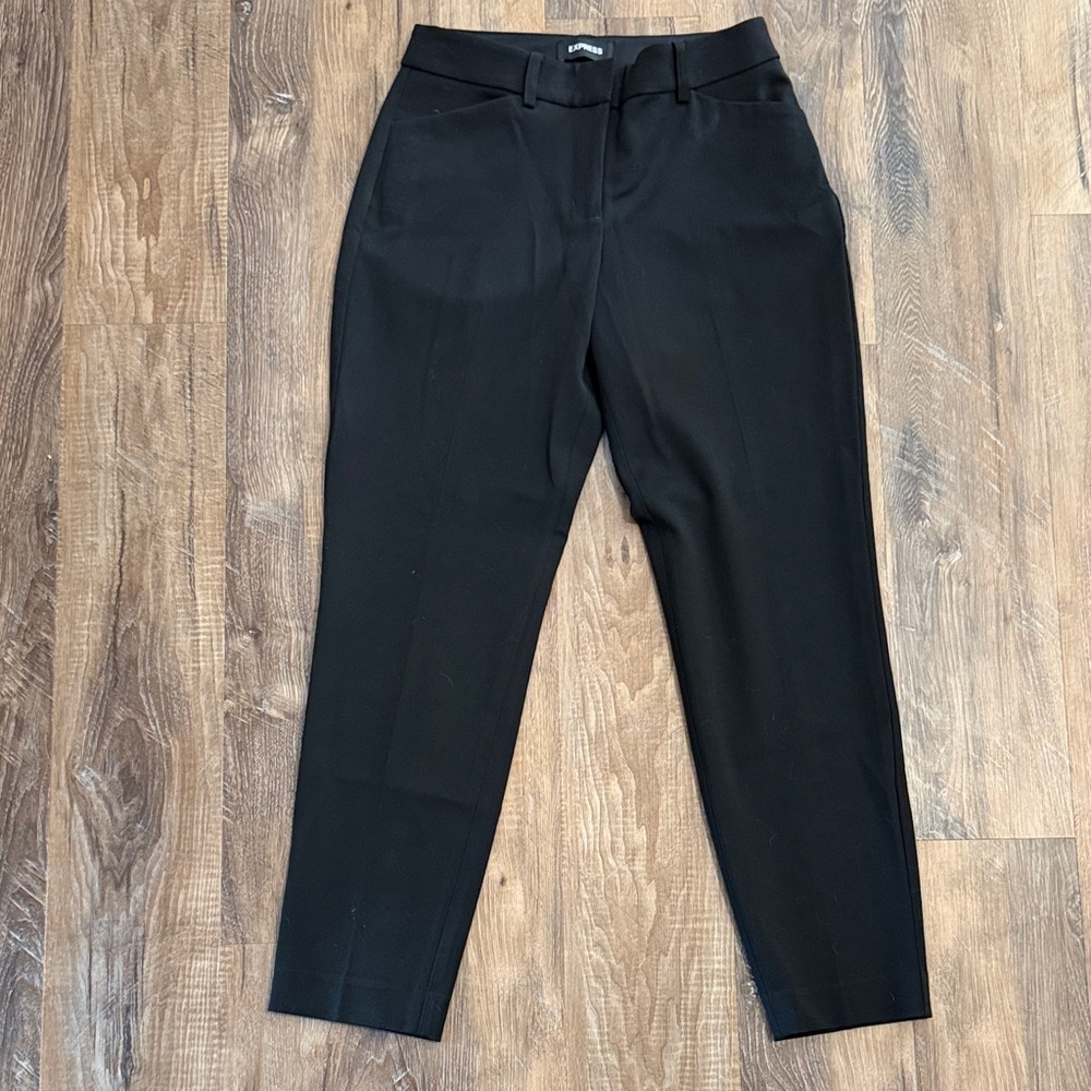 Express Classic Black Trousers